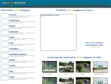 Tablet Screenshot of la-meteorologie.com